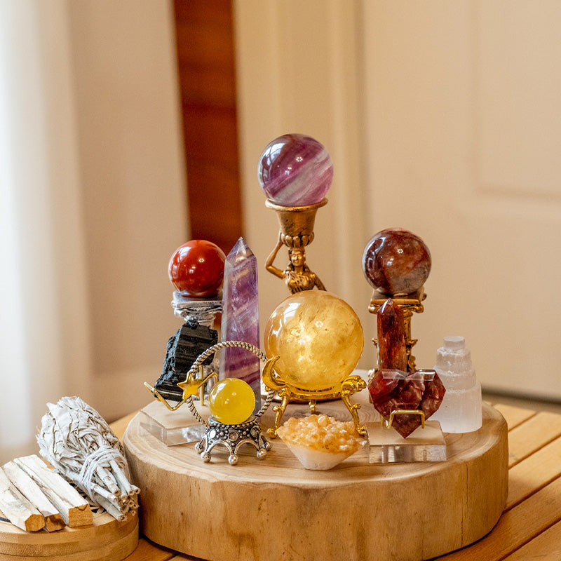 Clarity & Focus Crystal Grid